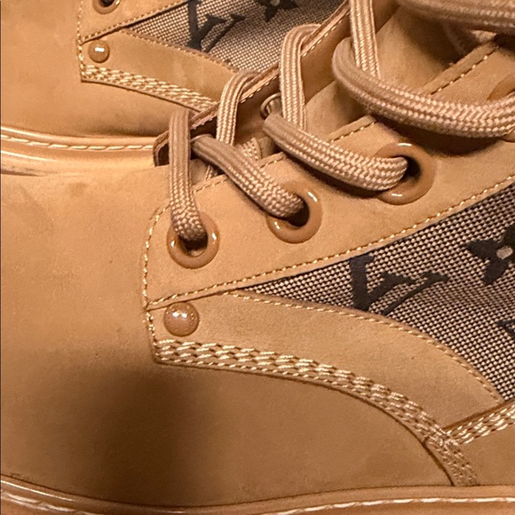 Louis Vuitton Tan and Brown Men's Boots - Picture 4 of 11